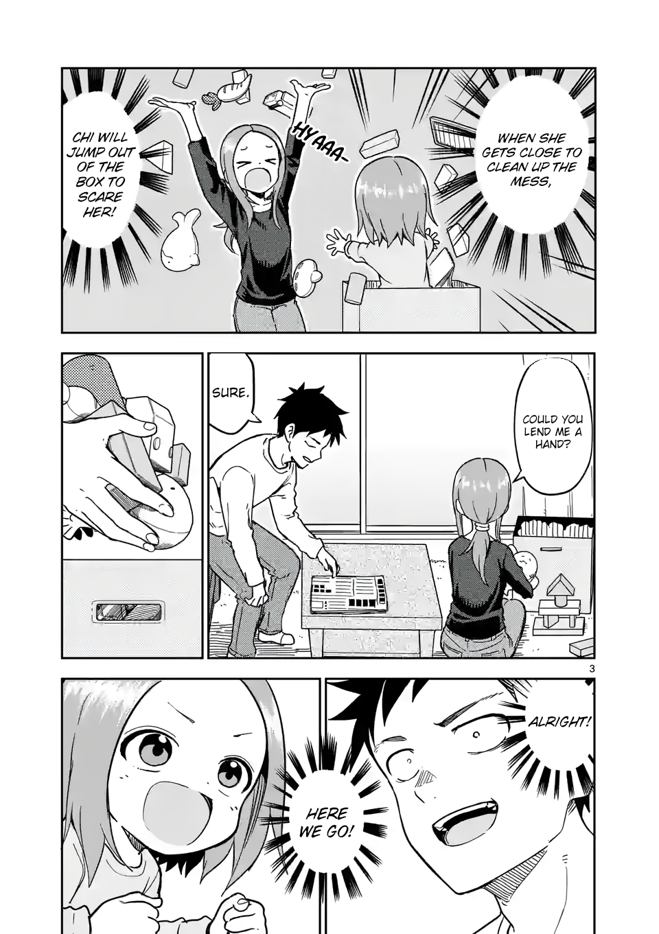 Karakai Jouzu no (Moto) Takagi-san Chapter 215 3